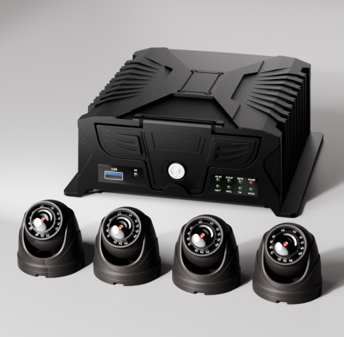 AI Passenger Counter (APC) | 4CH MDVR with 4CH APC | PC28 | Kit for Commercial Vehicle Fleets