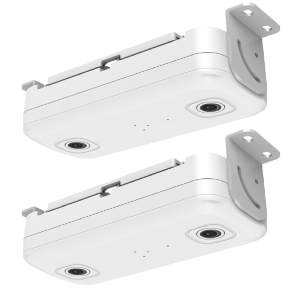 AI Passenger Counter (APC) | 2-CH AI Passenger Flow Statistics (Standalone) | PC16 | Kit for Bus Fleets