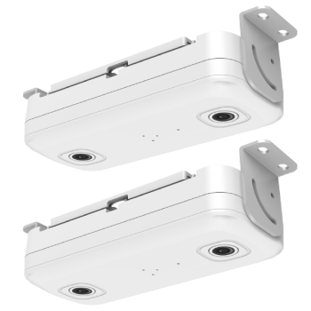 AI Passenger Counter (APC) | 2-CH AI Passenger Flow Statistics (Standalone) | PC16 | Kit for Bus Fleets