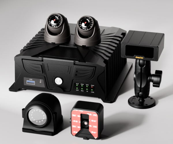 PC37 AI Passenger Counter with 8CH MDVR & DMS/ADAS/BSD