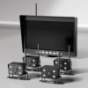 Wireless Camera | with HD Night Vision Monitor+Camera | DP240-1 | Fleet & Home Safety Hub