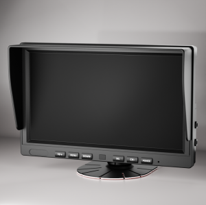 Vehicle Monitor | with Multi-Language 10.1 Inch Monitor | 2/4/8 Quad View Quad View | DP285 | Monitor for Fleets