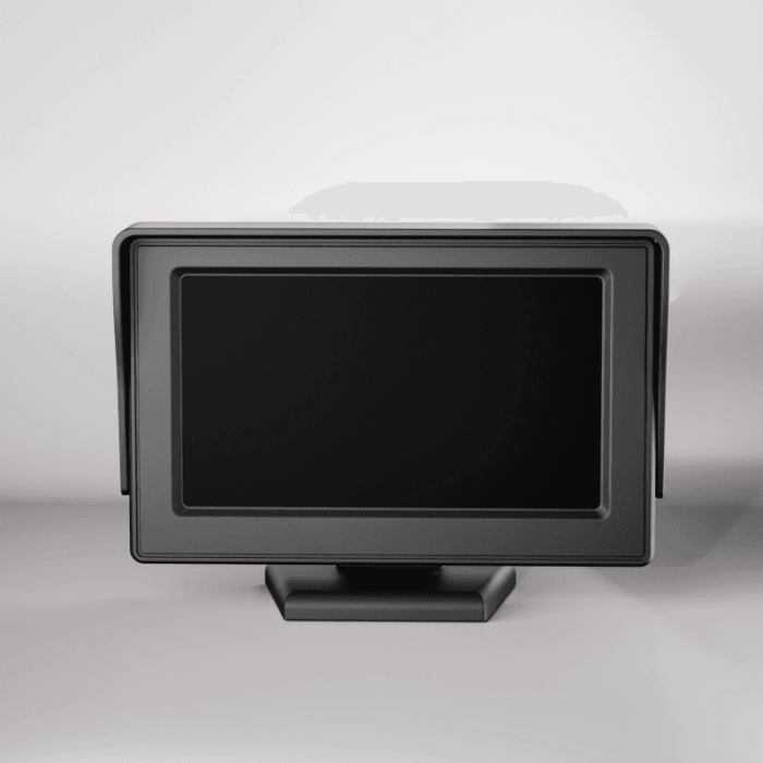 Vehicle Monitor | with HD Shockproof 4.3 inch Monitor | DP960 | Monitor for Small Car Users