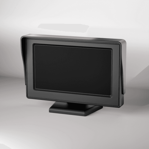 Vehicle Monitor | with HD Shockproof 4.3 inch Monitor | DP960 | Monitor for Small Car Users