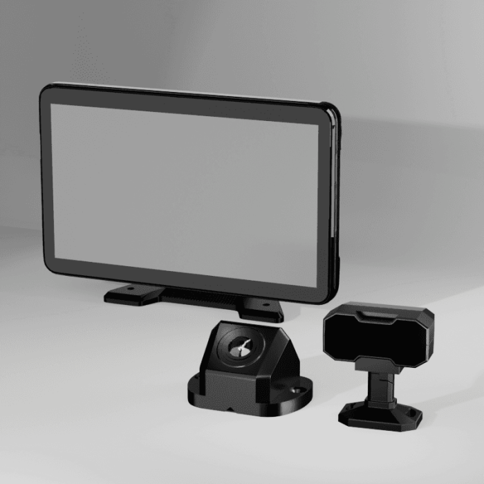 AI BSD Monitor | with 6-CH DMS ADAS Monitor | C1005-BSD | for Vehicle Fleets Safety Management