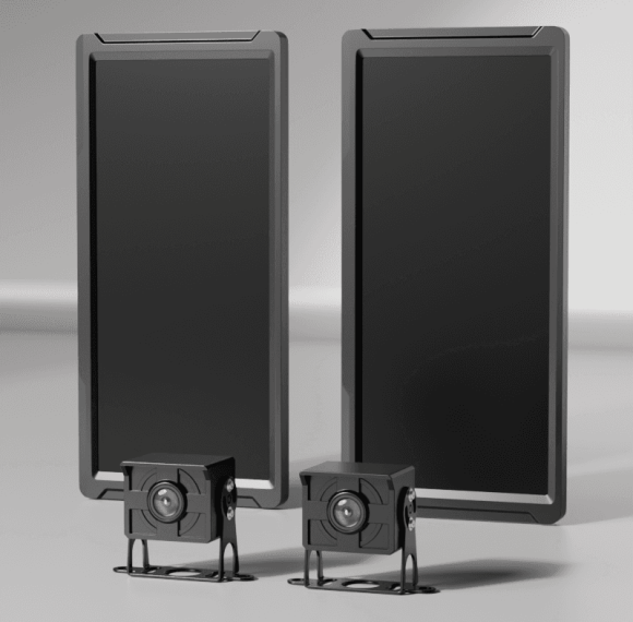 Vehicle Monitor | with -20~70°C Extreme Temperature AI Mirror Monitor | DP400 | Shockproof Monitor for Fleets