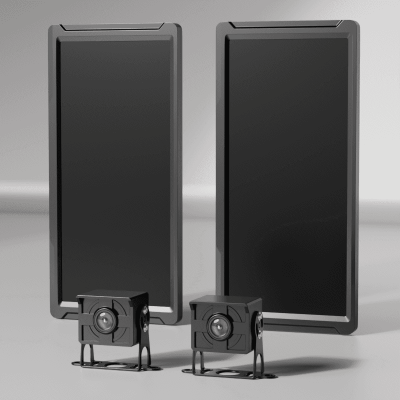 Vehicle Monitor | with -20~70°C Extreme Temperature AI Mirror Monitor | DP400 | Shockproof Monitor for Fleets
