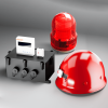 UWB Proximity Warning System | Anti Collision Alarm | UA350 | Accessories of Forklift Fleets Risk Control