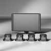 360° Around View Monitoring | with 8-CH 3D 360° All-in-one Vehicle Montior | M360-3 | Safety Fleet Management
