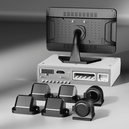 360° Around View Monitoring | with 6CH 3D 360° Monitoring Detection | M360-2 | Truck Fleets Risk Control Management