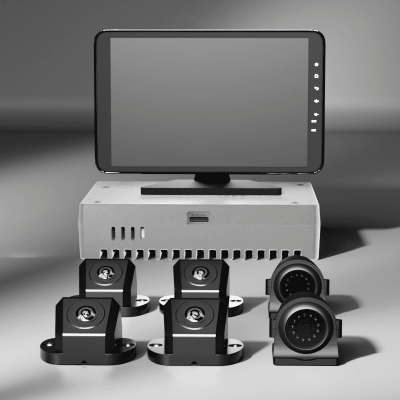 360° Around View Monitoring | with 6CH 3D 360° Monitoring Detection | M360-2 | Truck Fleets Risk Control Management