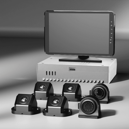 360° Around View Monitoring | with 6CH 3D 360° Monitoring Detection | M360-2 | Truck Fleets Risk Control Management
