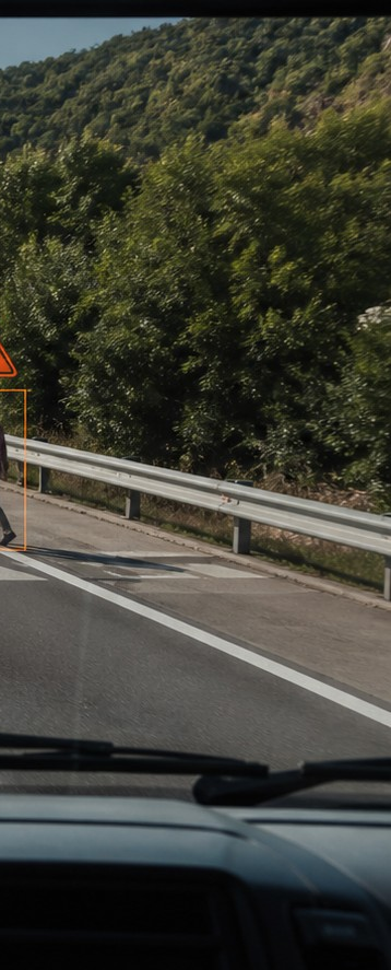 ADAS road risk monitoring