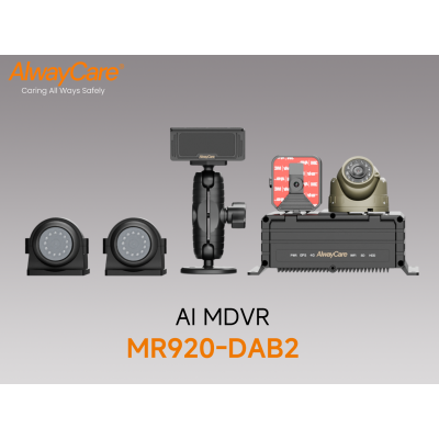 MR920-DA 9-Channel AI MDVR Telematics Terminal (DMS + ADAS Dual AI)