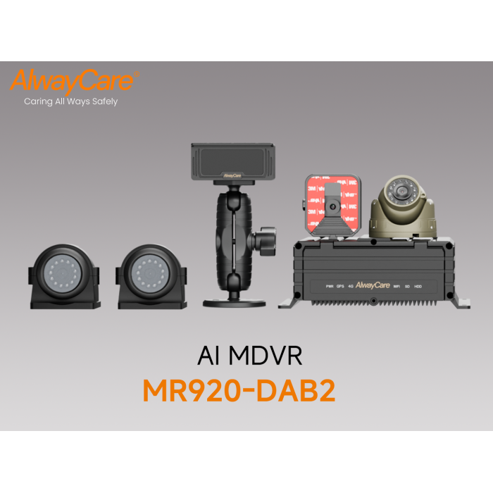 MR920-DA 9-Channel AI MDVR Telematics Terminal (DMS + ADAS Dual AI)