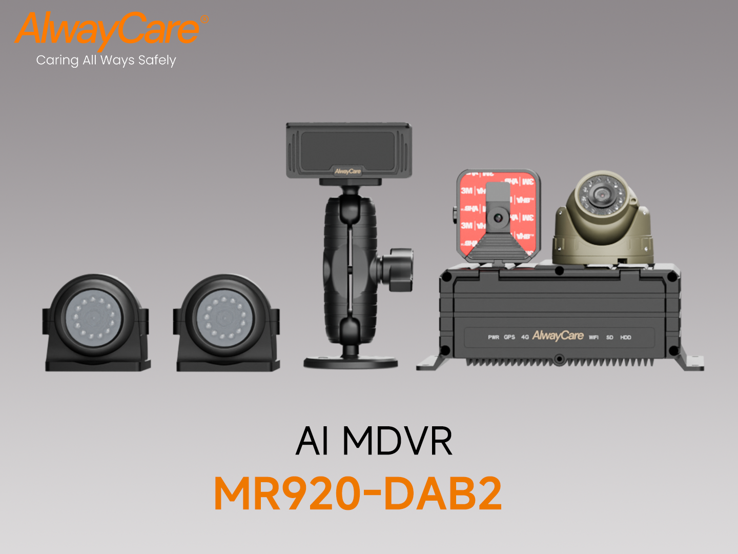MR920-DA 9-Channel AI MDVR Telematics Terminal (DMS + ADAS Dual AI)