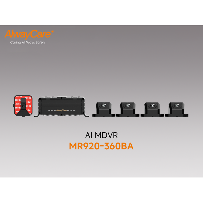 MR920-360BA 9-Channel AI MDVR (360° AVM + BSD + ADAS Integration)