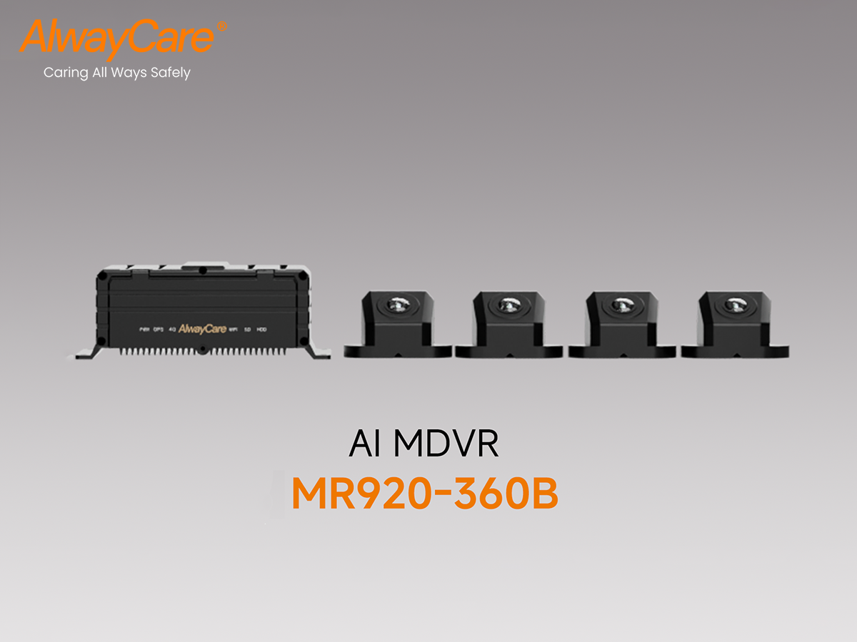 MR920-360B 9通道AI MDVR，带360°全景AVM和BSD监控