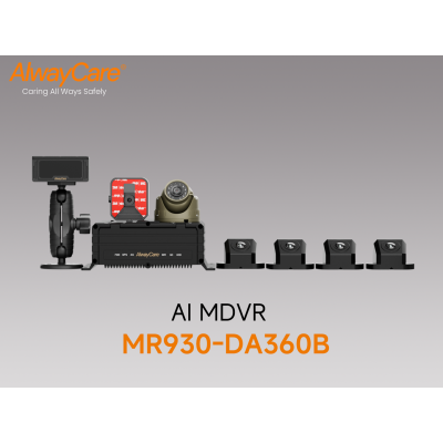 MR930-DA360B 13-Channel Ultra AI MDVR (DMS + ADAS + 360° AVM + BSD)