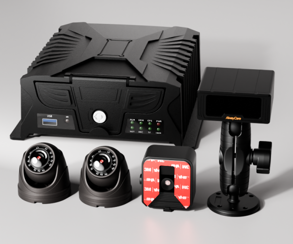 PC27 AI Passenger Counter with 4CH MDVR & DMS