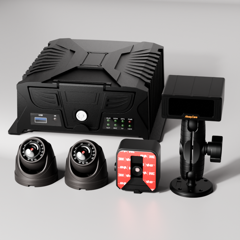 PC27 AI passenger counter with 4-channel MDVR and DMS