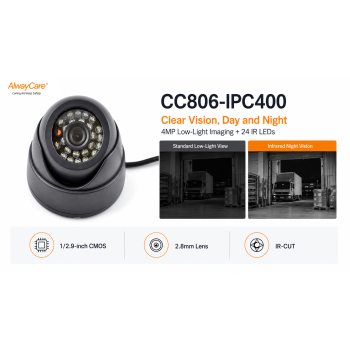 CC806-IPC400 4MP IP Vehicle Camera
