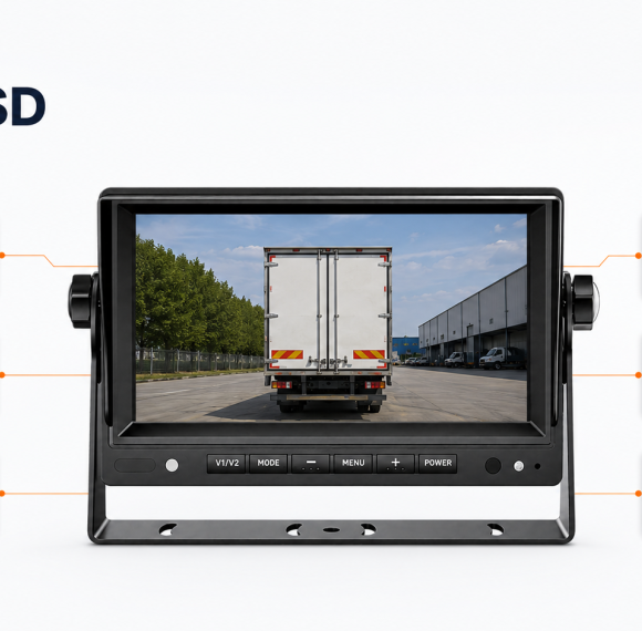 DP230-SD 7" Standard Definition Commercial Vehicle Monitor