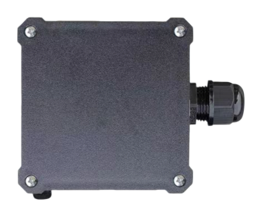 R360 4-Channel 77GHz Radar Blind Spot Detection System for Commercial Vehicles — central radar control box