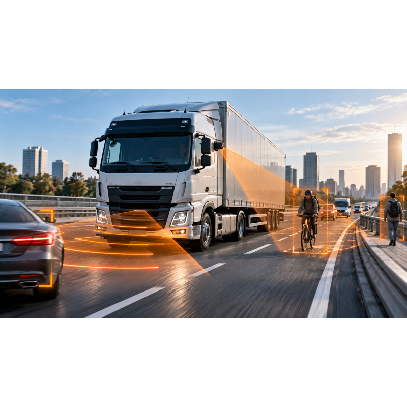 Heavy Duty Truck ADAS & Blind Spot Detection (BSD): Complete Integration & Safety Guide