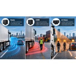 Forklift Collision Avoidance Systems: Radar vs UWB vs AI Vision Safety Guide