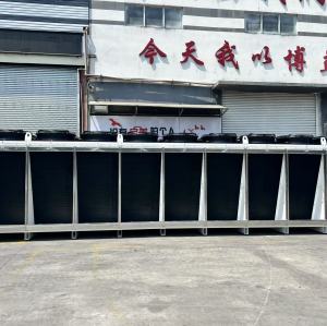 With relatively high coolant temperature and favorable climate condition, dry coolers are fully utilized as a natural cooling system