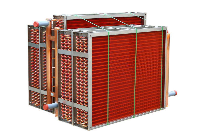 Custom condenser coils in different sizes and materials for industrial applications