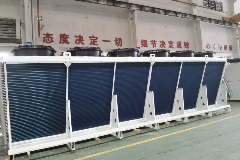 BOYI high efficiency V-type dry cooler with copper tube aluminum fin, the platform behind many IoT monitoring reference designs