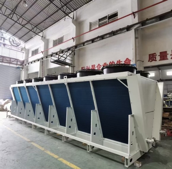 High Efficiency V-Type Dry Cooler with Copper Tube Aluminum Fin for Mining Industry