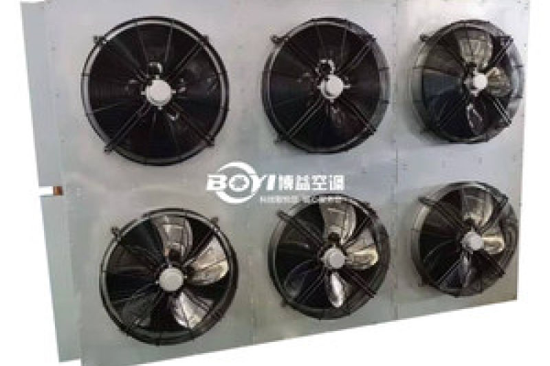 Stainless steel tube dry cooler coil built for long service intervals