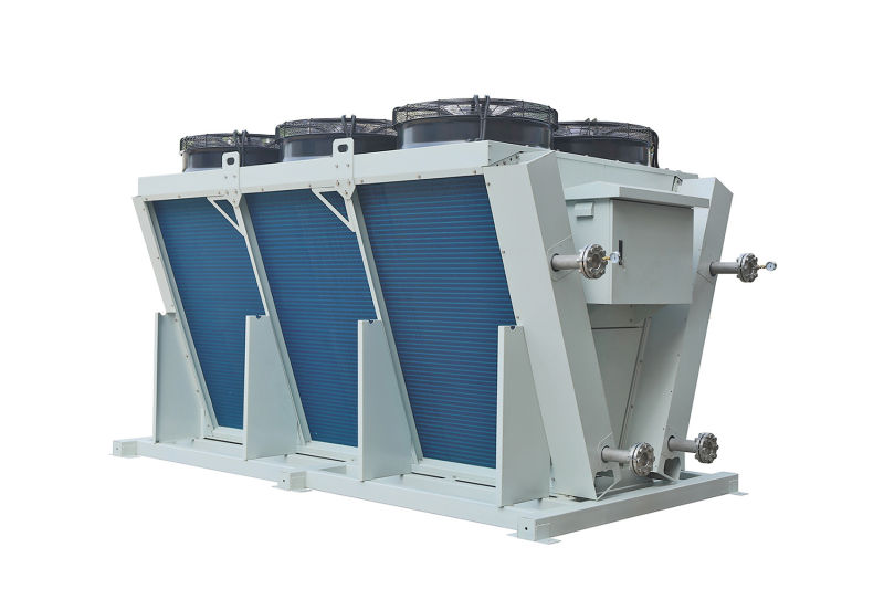 Large capacity stainless steel dry cooler deployed for data center free cooling