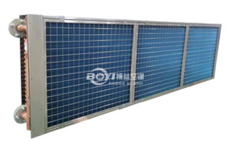 Custom dry cooling coil for cleanroom HVAC system with integrated smart controls