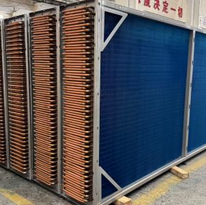 Copper tube + aluminum fin surface cooler for Steel Industry