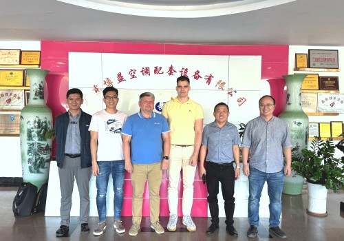 Russian Customers Visited Boyi Air Conditioning and Discussed Air Cooler Customization Project Cooperation