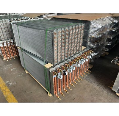 10.5KW Copper Tube Condenser for Battery Capacity Heat Transfer
