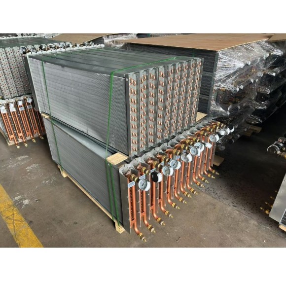 10.5KW Copper Tube Condenser for Battery Capacity Heat Transfer