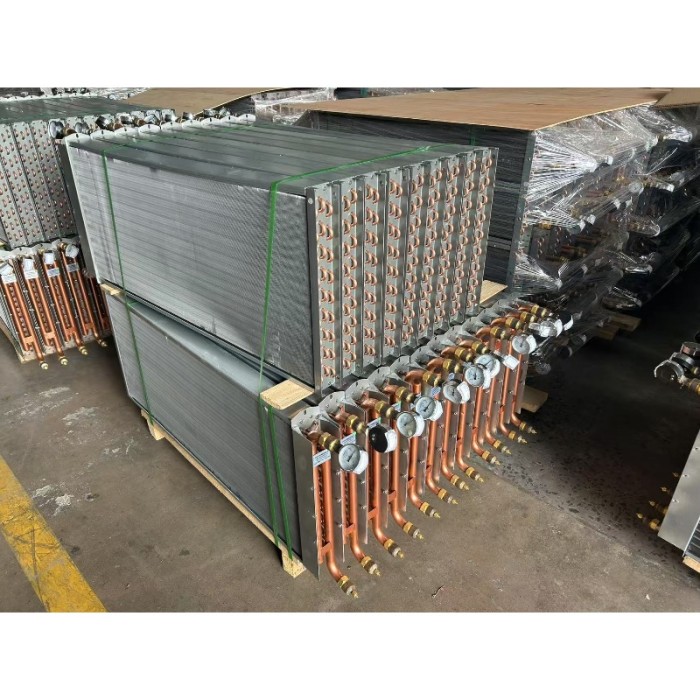 10.5KW Copper Tube Condenser for Battery Capacity Heat Transfer