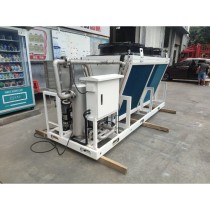 60KW Copper Tube V-type Dry Cooler for Chemical Industry