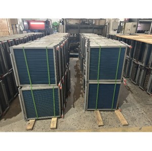 Cooling Coil Customized 1Row Heater and 2Rows Cooler for Greenhouse in Netherlands