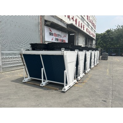 100KW Copper Tube V-type Dry Cooler for Mining Field