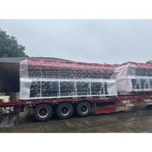 1100KW Stainless Steel Tube V-type Dry Cooler for Chemical Industry