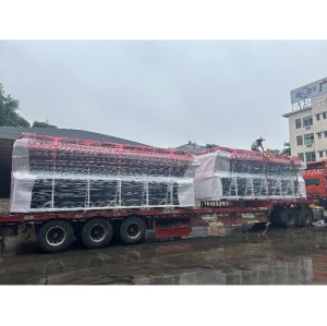 1100KW Stainless Steel Tube V-type Dry Cooler for Chemical Industry