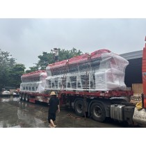 1100KW Stainless Steel Tube V-type Dry Cooler for Chemical Industry