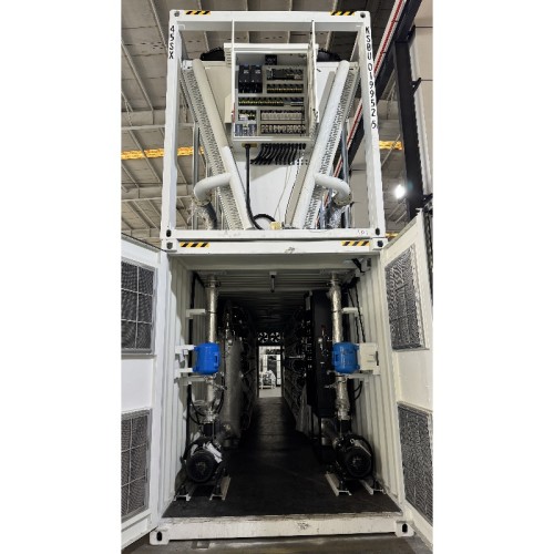3.0MW Stainless Steel Tube V-type Dry Cooler for Mining Field