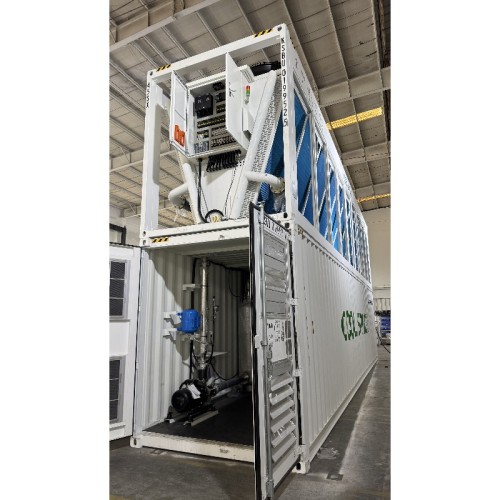 3.0MW Stainless Steel Tube V-type Dry Cooler for Mining Field